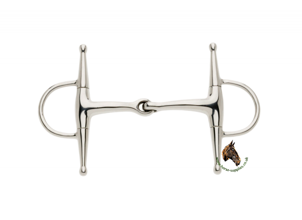 Lorina Full Cheek Eggbutt Snaffle Bit