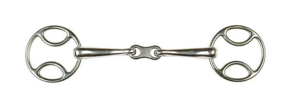 Lorina Bevel/Loop Ring French Link Snaffle Bit