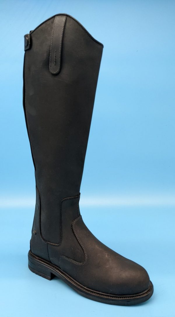 EQvvs Pytchley Long Waxed Leather Boot