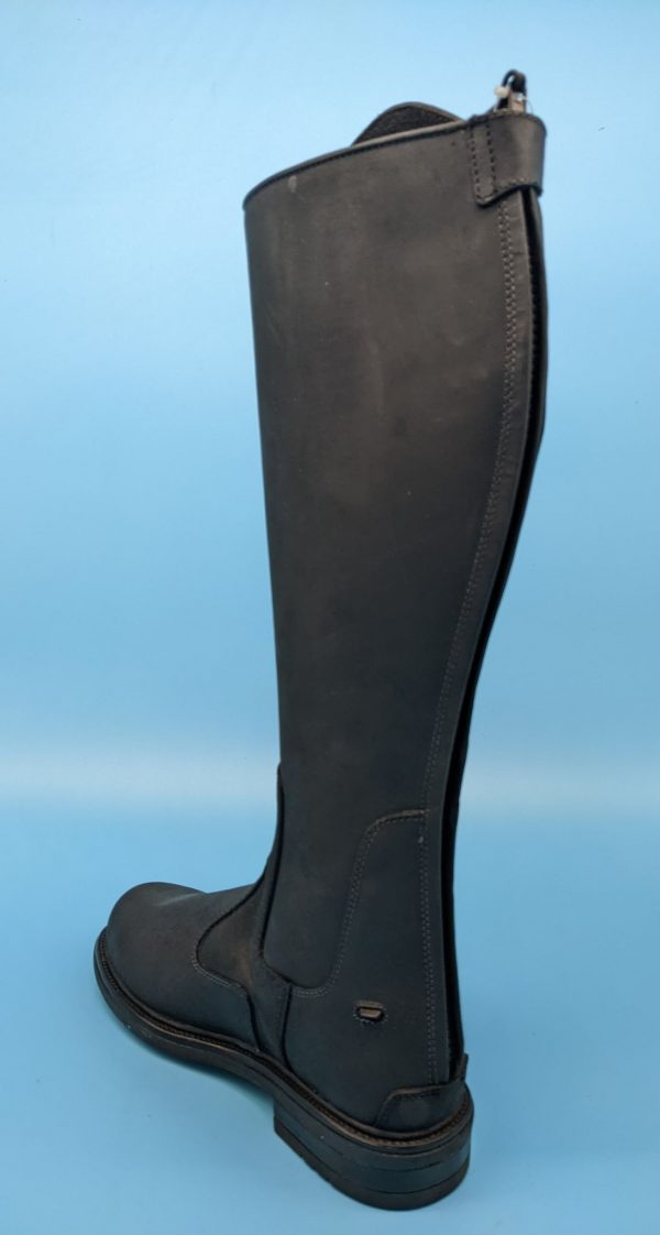 EQvvs Pytchley Long Waxed Leather Boot - Image 2