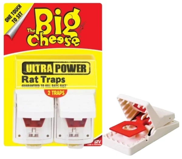 The Big Cheese Ultra Power Rat Trap (Pack of 2)