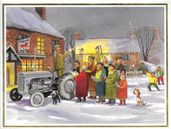 Christmas Card - Red Lion Pack of 10