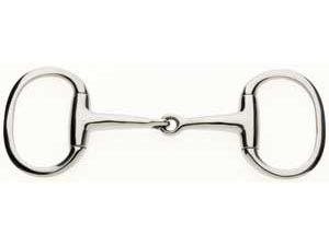 Lorina Eggbutt Flat Ring Snaffle Bit