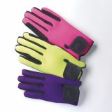 EQvvs Adults Riding Gloves - Hi-Viz Yellow XLarge ONLY (7620)