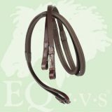 EQvvs Althorpe Rubber Covered Reins PONY HAVANA (9840)