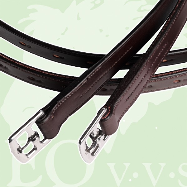 EQvvs Stirrup Leathers Nylon Reinforced - Althorpe (7666)