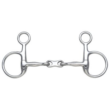 Cottage Craft Hanging Cheek French Link Snaffle Bit