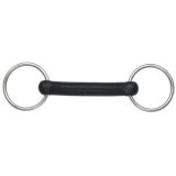 Loose Ring Flexible Rubber Mouth Snaffle Bit (Shires)