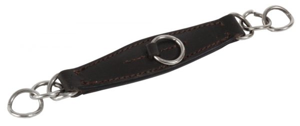 Leather Curb Chain