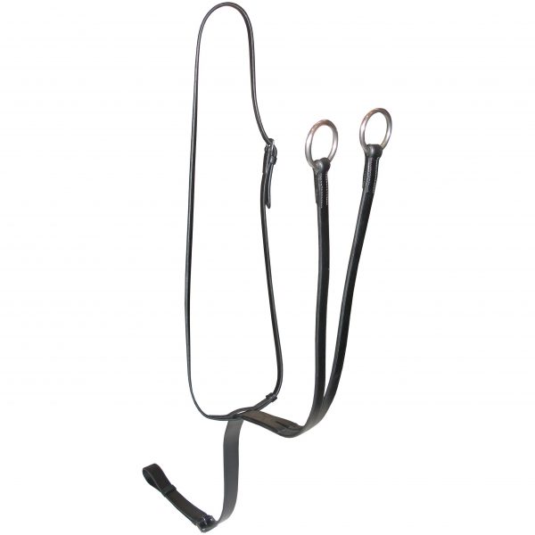 JHL Pro Leather Running Martingale