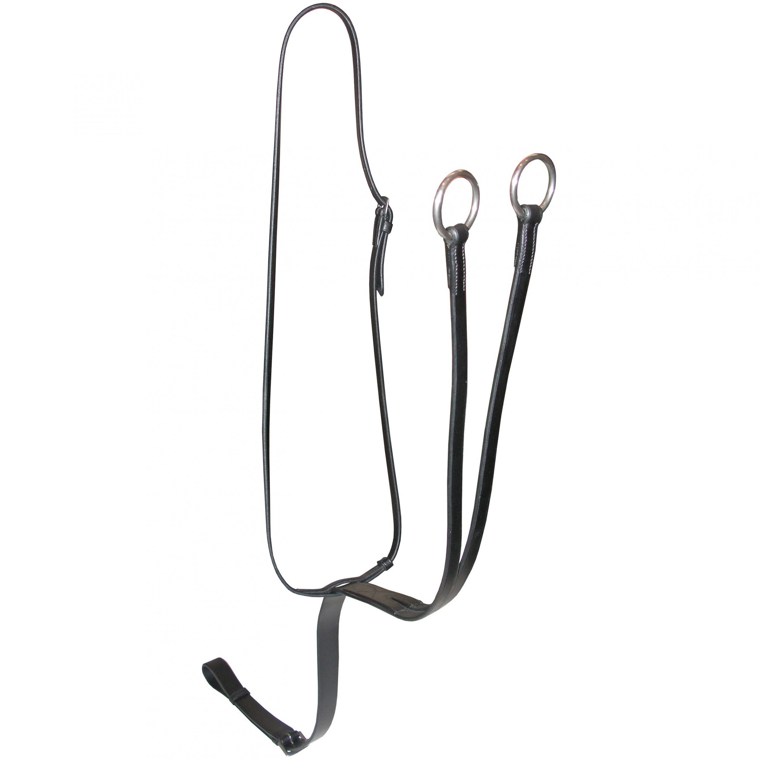 JHL Pro Leather Running Martingale