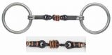 Loose Ring Sweet Iron Copper Roller Snaffle Bit 5" ONLY (Shires)