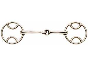 Lorina Bevel/Loop Ring Snaffle Bit