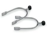Shires Plastic Roller Ball Spurs - Gents (6268)