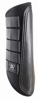 Woof Wear Single Lock Brushing Boot Black Large ONLY