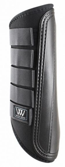 Woof Wear Single Lock Brushing Boot Black Large ONLY