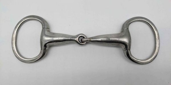 Eggbutt Flat Ring Snaffle 5" (Secondhand)