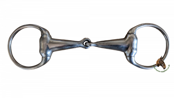 Eggbutt Hollow Mouth Snaffle 5" (Secondhand)