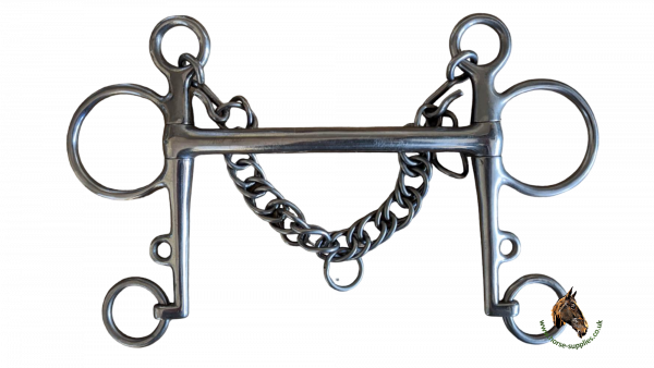 Pelham Stainless Steel Mullen Mouth 5.5" (Secondhand)