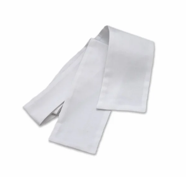 Shires Plain White Stock - Untied (8570)