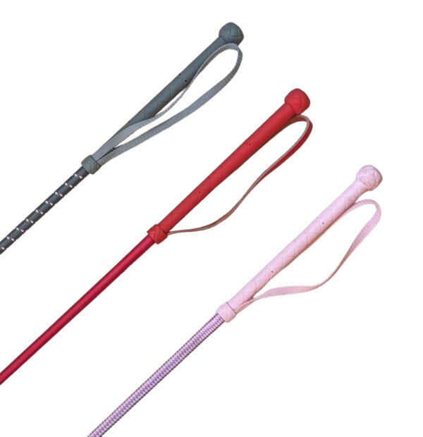 Junior Riding Whip - 24" Moulded Handle - Image 2