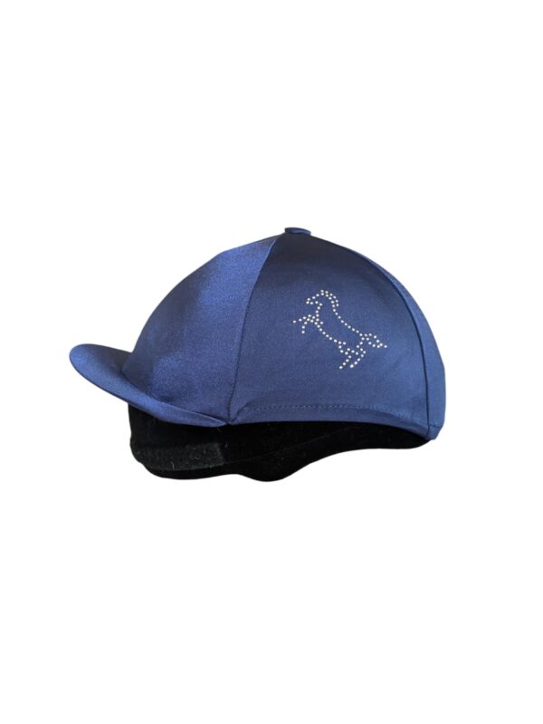 Capz Hat Silk Rearing Horse